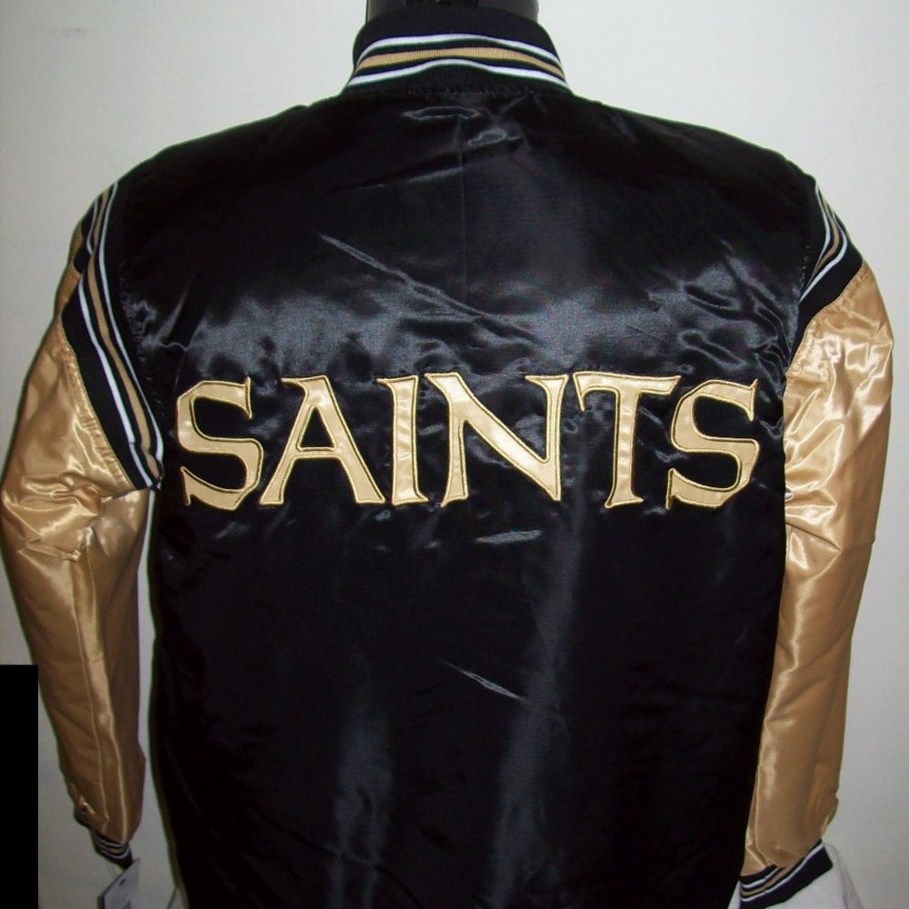 NEW ORLEANS SAINTS NFL STARTER Snap Down Jacket